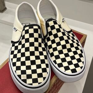 Vans - Asher Checkerboard Sneakers
